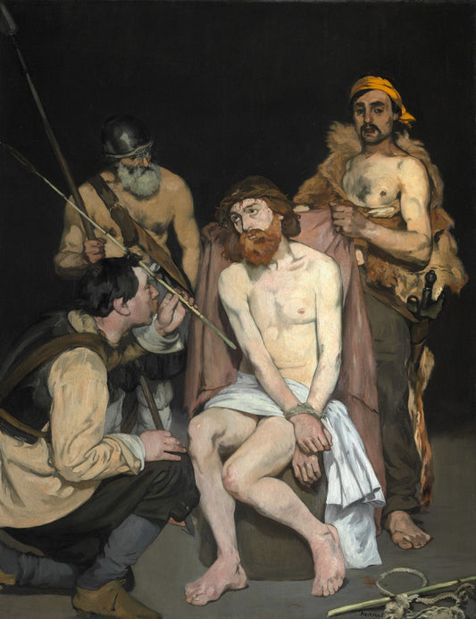 Jesus Mocked by the Soldiers by Édouard Manet