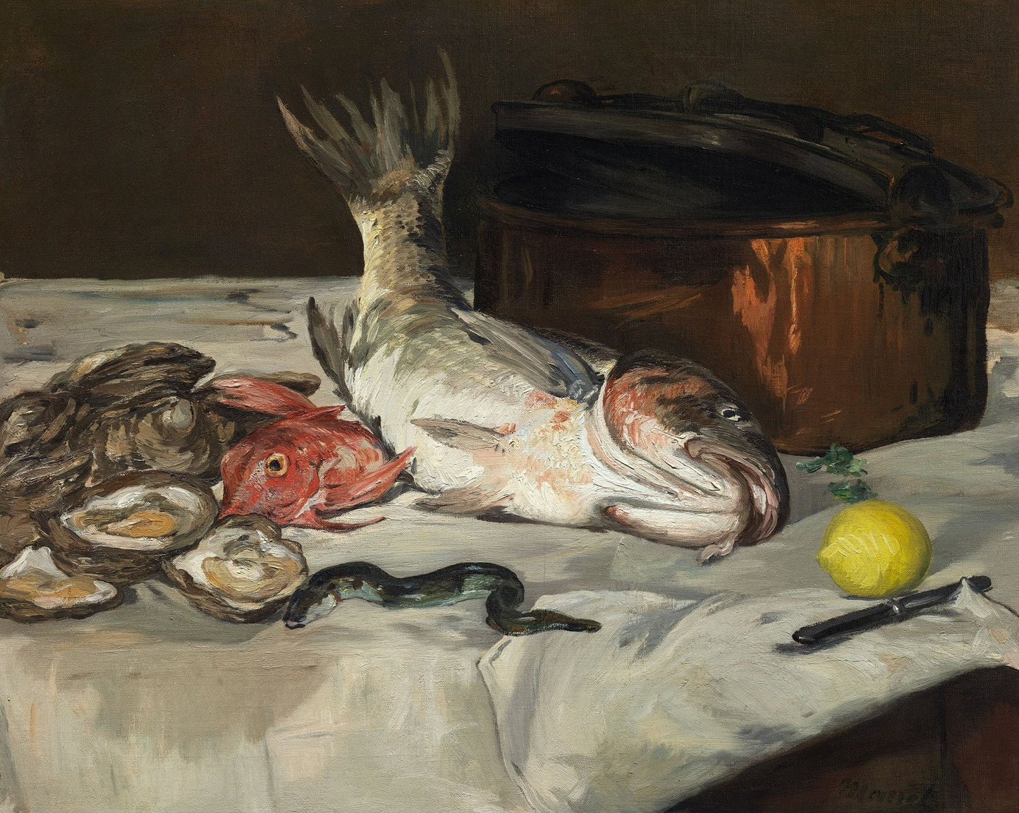 Fish (Still Life) by Édouard Manet