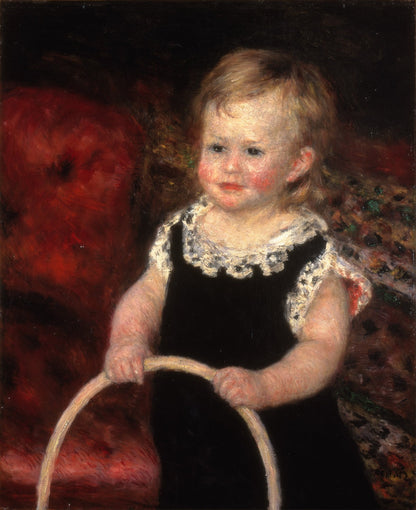 Child with Hoop by Pierre-Auguste Renoir