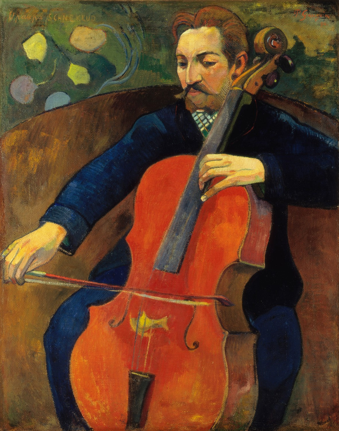 Upaupa Schneklud (The Player Schneklud) by Paul Gauguin