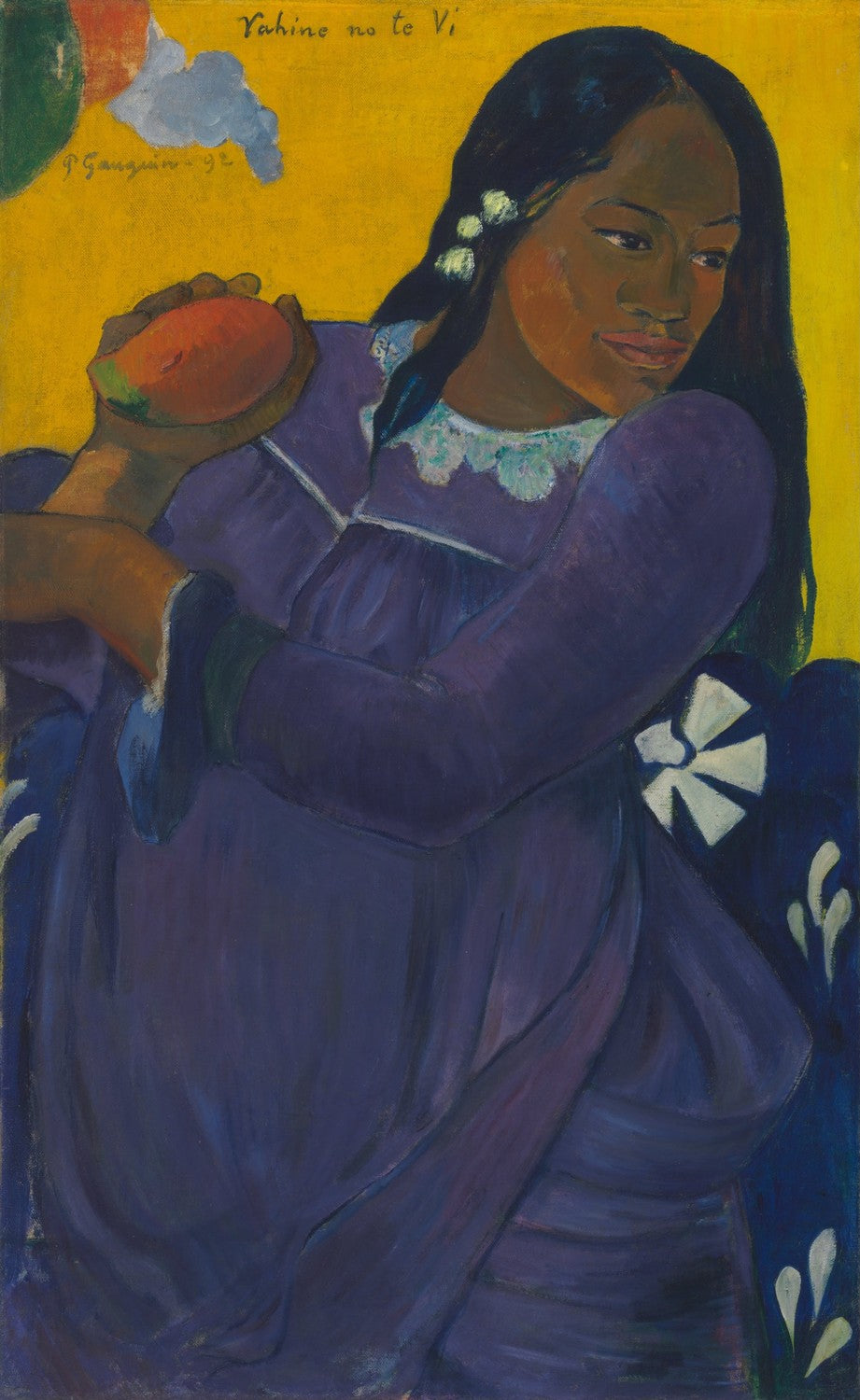 Vahine no te vi (Woman of the Mango) by Paul Gauguin