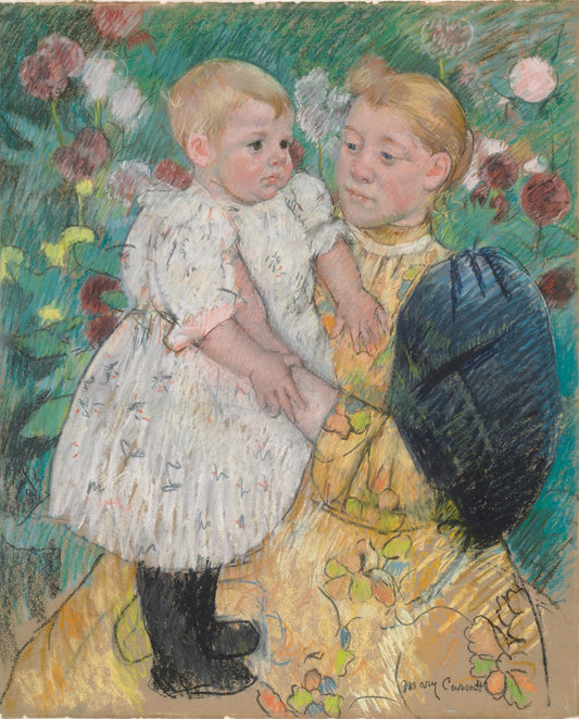 In the Garden by Mary Cassatt