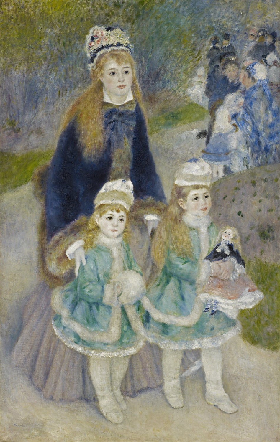 La Promenade by Pierre-Auguste Renoir