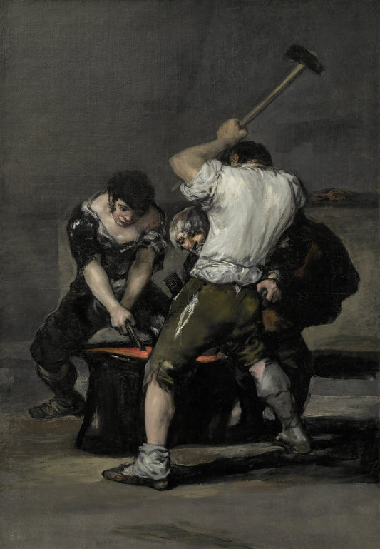 The Forge by Francisco Goya y Lucientes