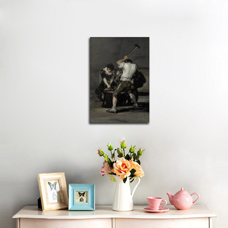 The Forge - by Francisco Goya y Lucientes