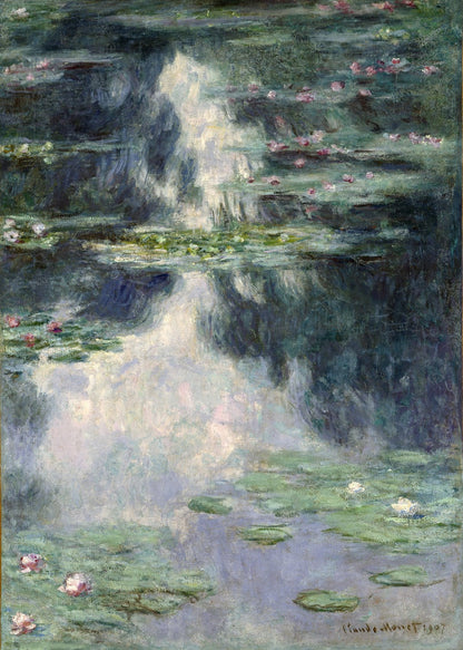 Pond with Water Lilies by Claude Monet