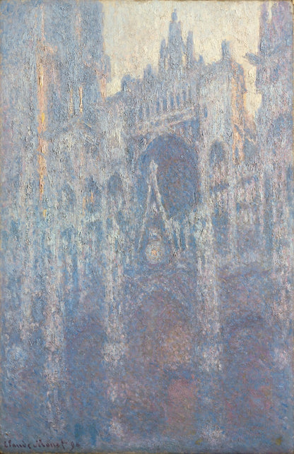 The Portal of Rouen Cathedral in Morning Light by Claude Monet