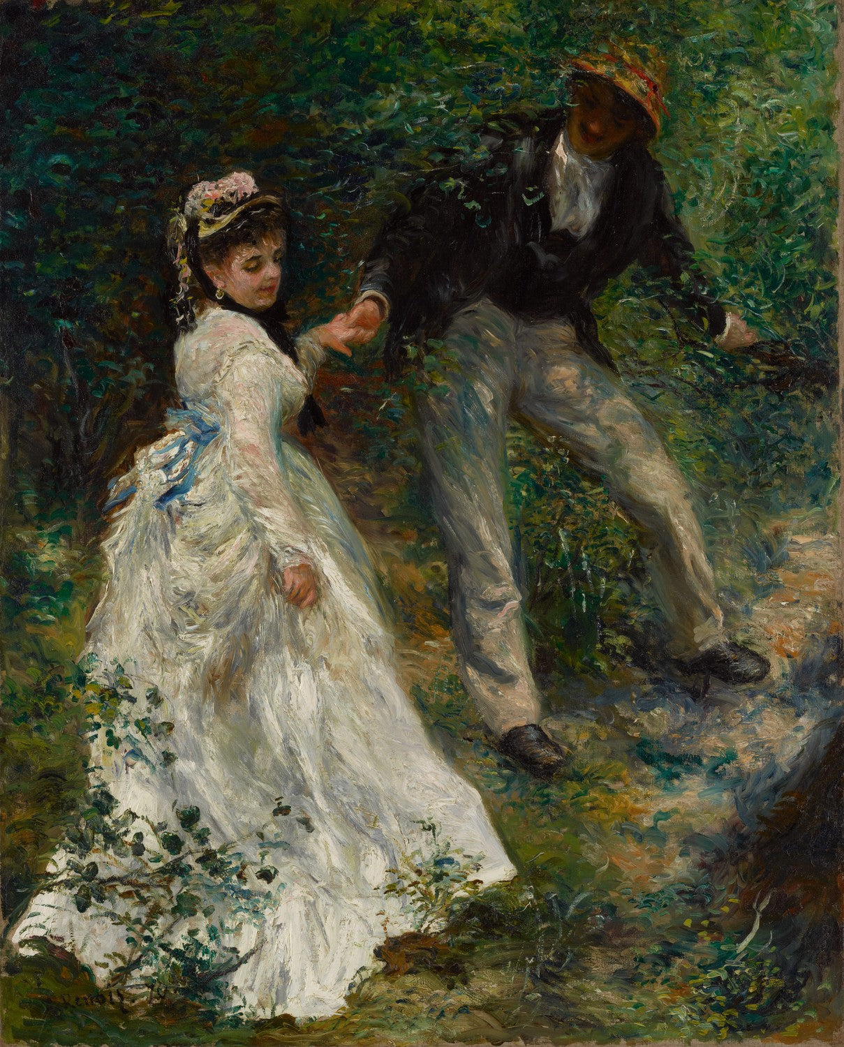 La Promenade by Pierre-Auguste Renoir