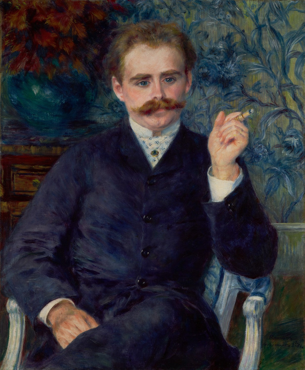 Albert Cahen d'Anvers by Pierre-Auguste Renoir