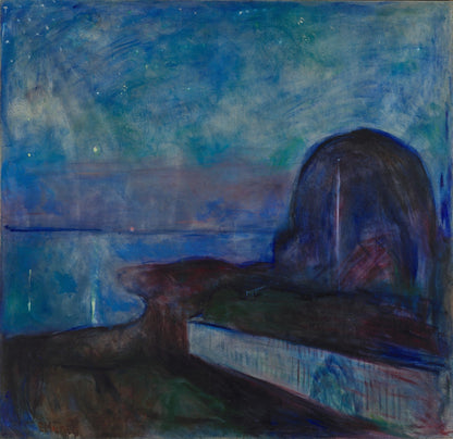 Starry Night by Edvard Munch