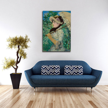 Jeanne (Spring) - by Édouard Manet