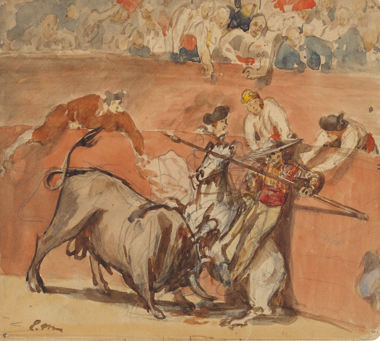 Bullfight by Édouard Manet