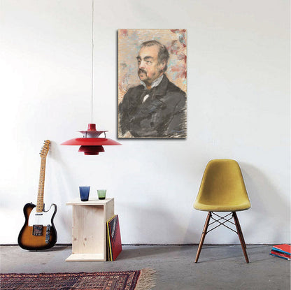 Portrait of Julien de la Rochenoire - by Édouard Manet