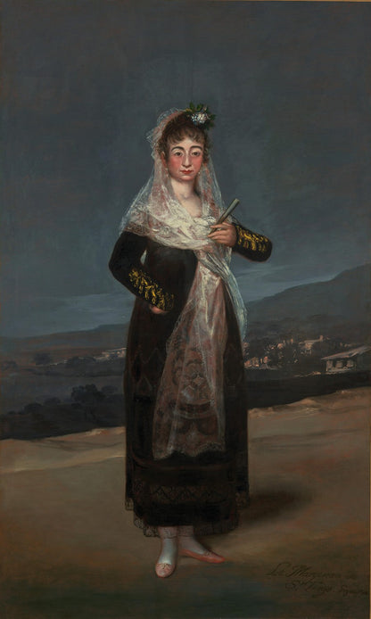 Portrait of the Marquesa de Santiago by Francisco Goya y Lucientes