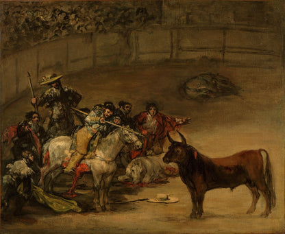 Bullfight, Suerte de Varas by Francisco Goya y Lucientes