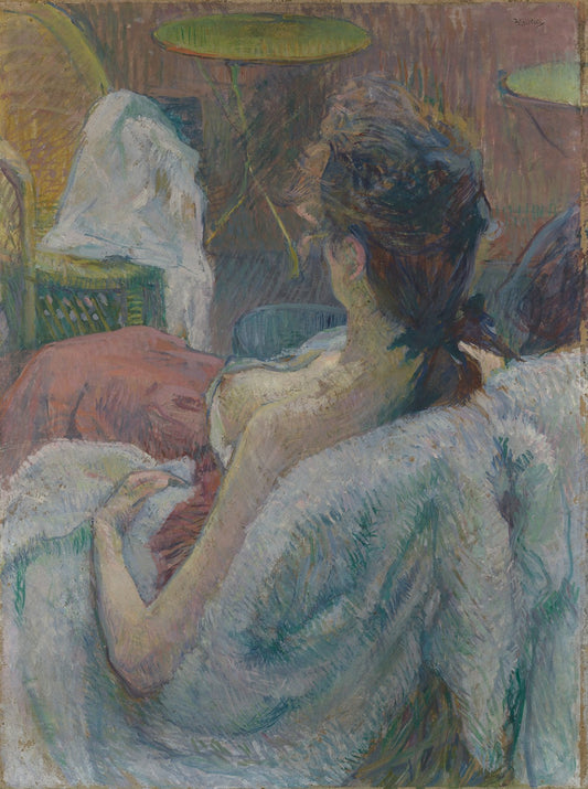 The Model Resting by Henri de Toulouse-Lautrec