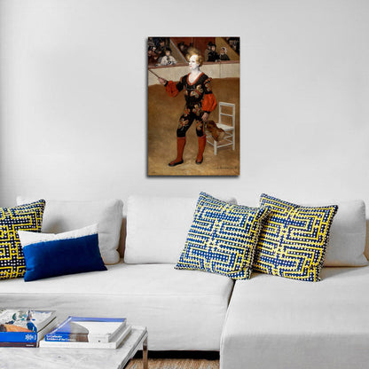 The clown - by Pierre-Auguste Renoir