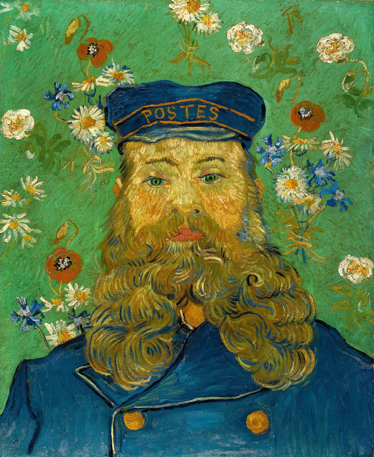 Portrait of Joseph Roulin by Vincent van Gogh