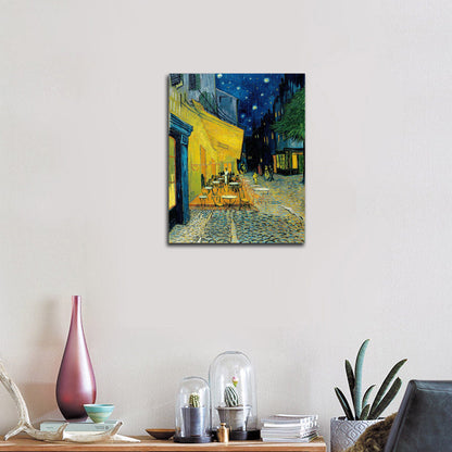 Terrace of a café at night (Place du Forum) by Vincent van Gogh