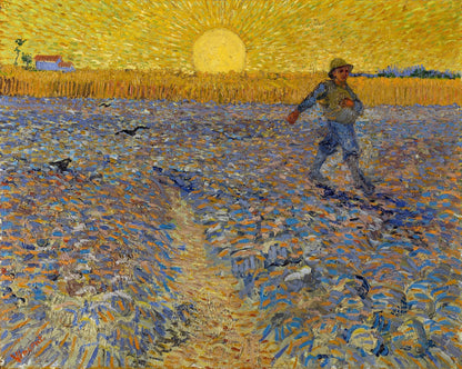 The sower by Vincent van Gogh