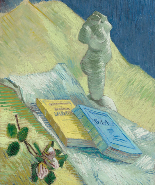 Still life with plaster statuette by Vincent van Gogh