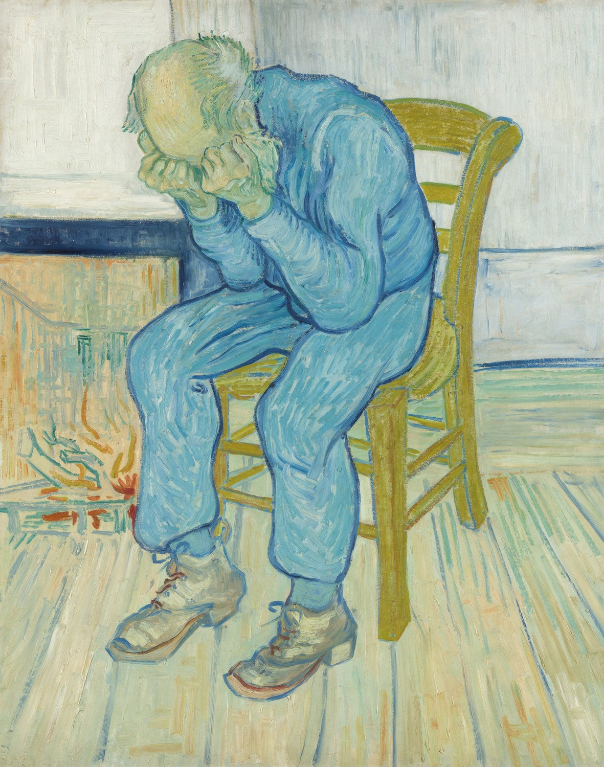 Sorrowing old man ('At Eternity's Gate') by Vincent van Gogh