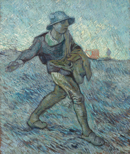 The sower (after Millet) by Vincent van Gogh