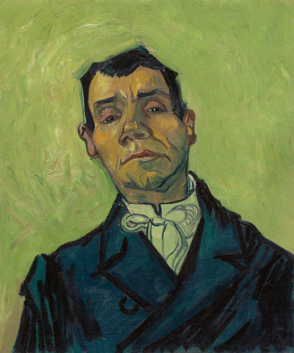 Portrait of Joseph-Michel Ginoux by Vincent van Gogh