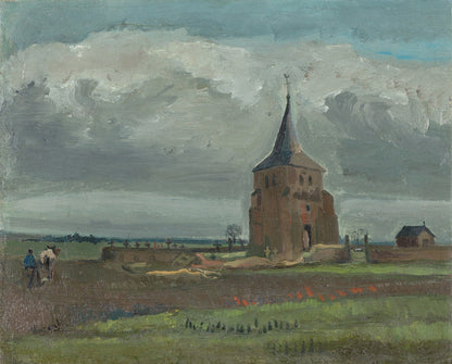 The old tower at Nuenen by Vincent van Gogh