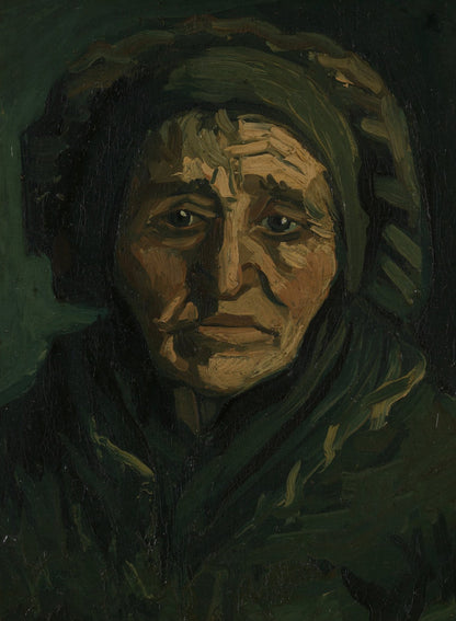 Head of a woman by Vincent van Gogh