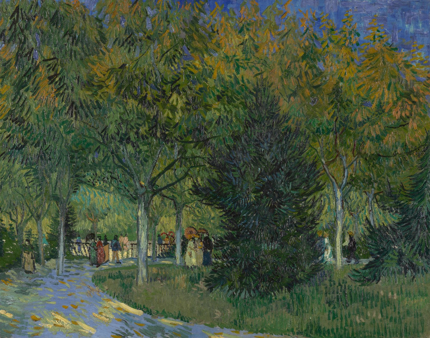 Path in the park by Vincent van Gogh