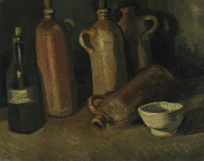 Still life with jars by Vincent van Gogh