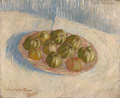 Basket of apples by Vincent van Gogh