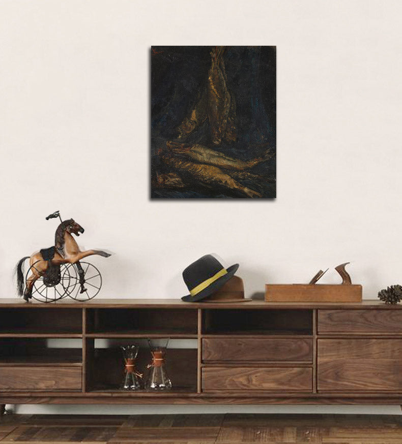 Smoked herrings - by Vincent van Gogh