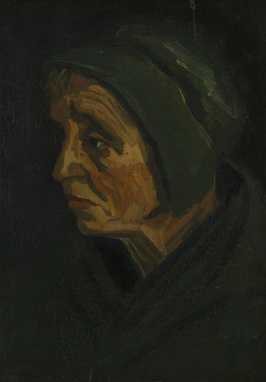 Head of a woman by Vincent van Gogh