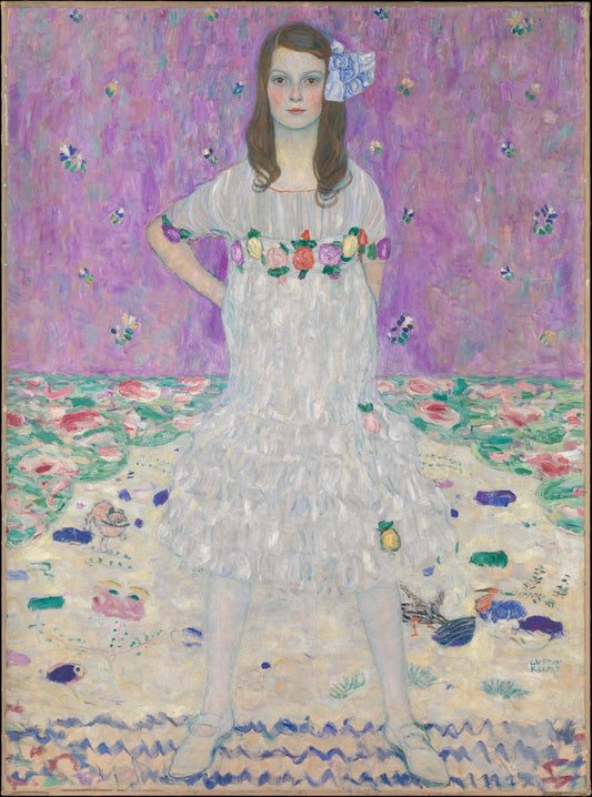 Mäda Primavesi (1903â€?000) by Gustav Klimt