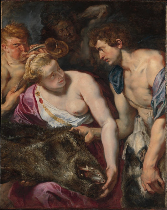 Atalanta and Meleager by Peter Paul Rubens