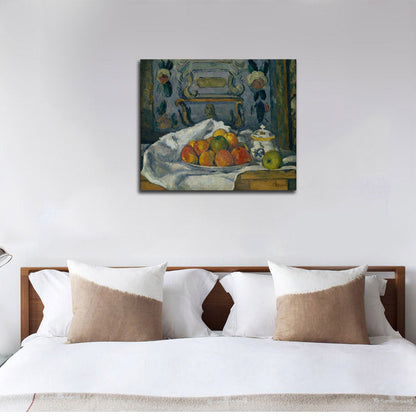 Dish of Apples - by Paul Cézanne