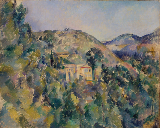 View of the Domaine Saint-Joseph by Paul Cézanne