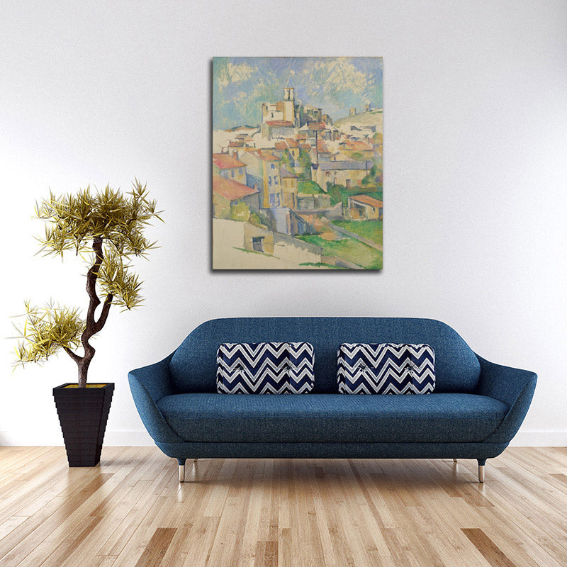 Gardanne - by Paul Cézanne