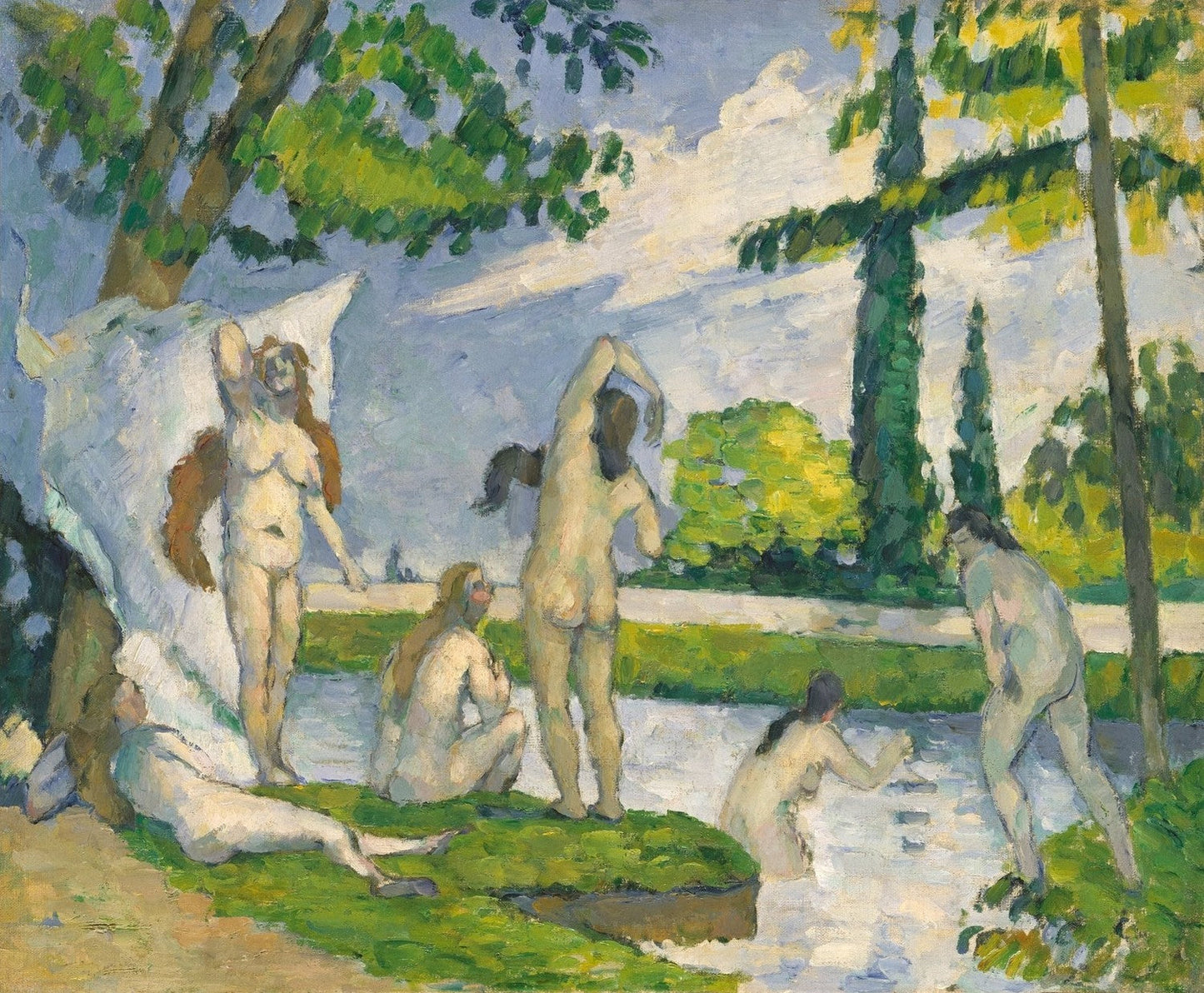 Bathers by Paul Cézanne