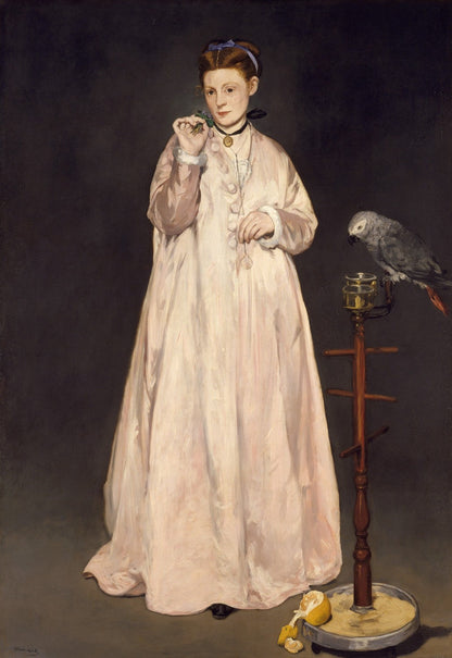 Young Lady in 1866 by Édouard Manet