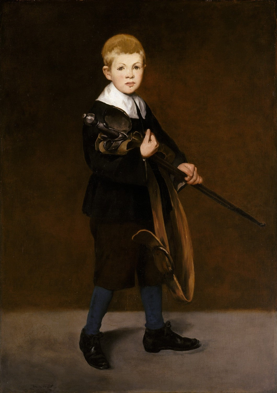 Boy with a Sword by Édouard Manet