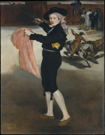 Mademoiselle V. . . in the Costume of an Espada by Édouard Manet