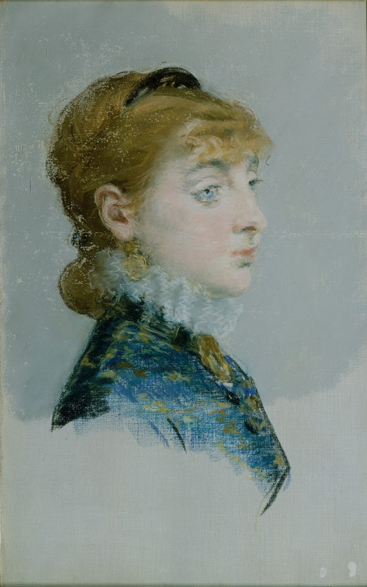 Mademoiselle Lucie Delabigne (1859â€?910), Called Valtesse de la Bigne by Édouard Manet