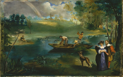 Fishing by Édouard Manet