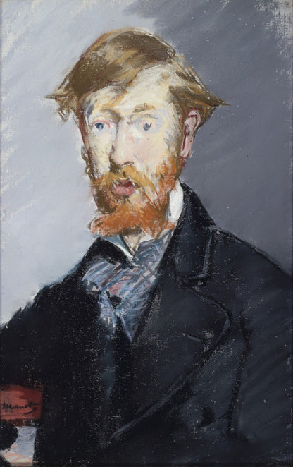 George Moore (1852â€?933) by Édouard Manet