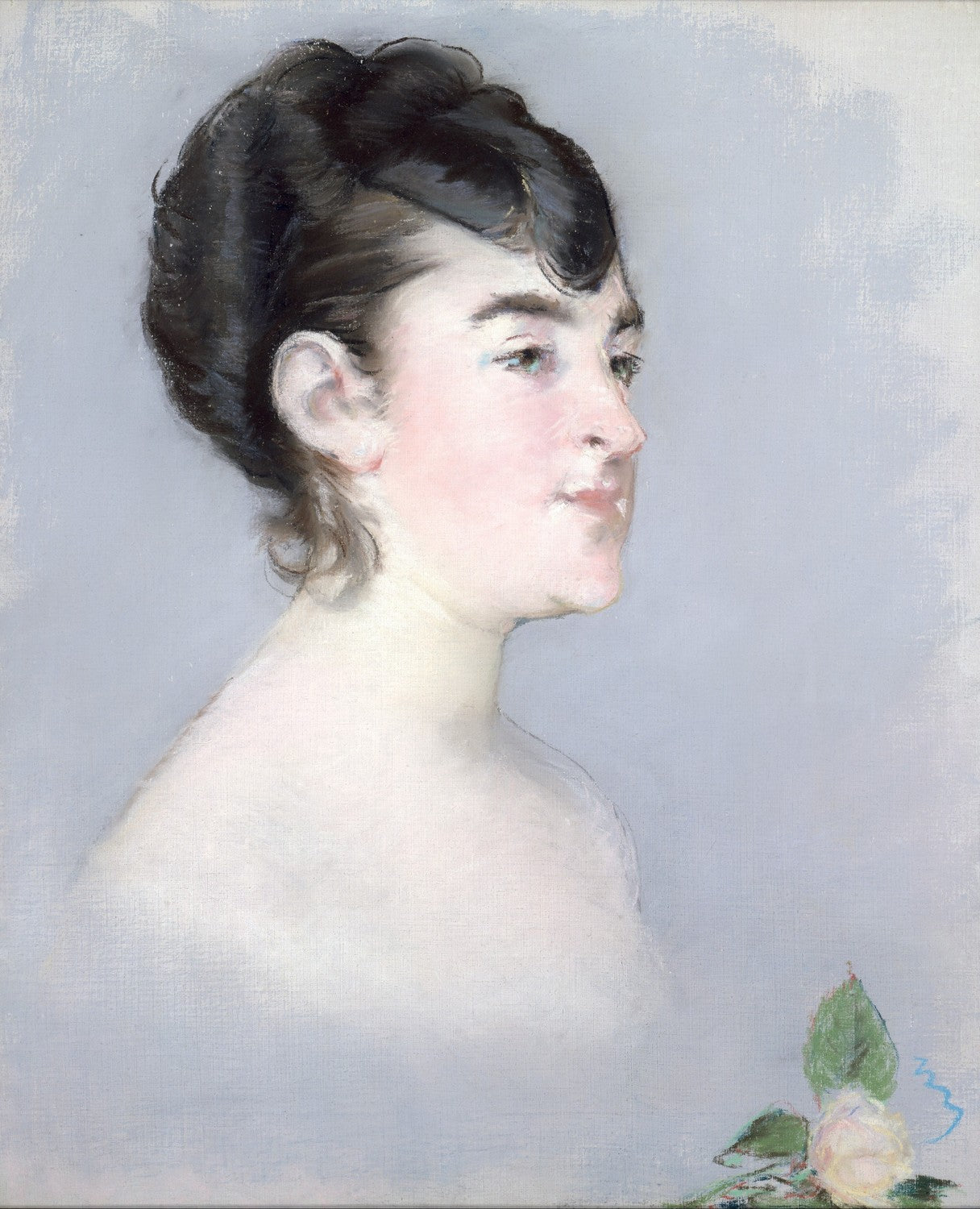 Mademoiselle Isabelle Lemonnier (1857â€?926) by Édouard Manet