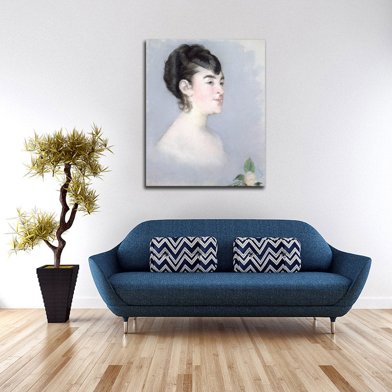 Mademoiselle Isabelle Lemonnier (1857â€?926) - by Édouard Manet