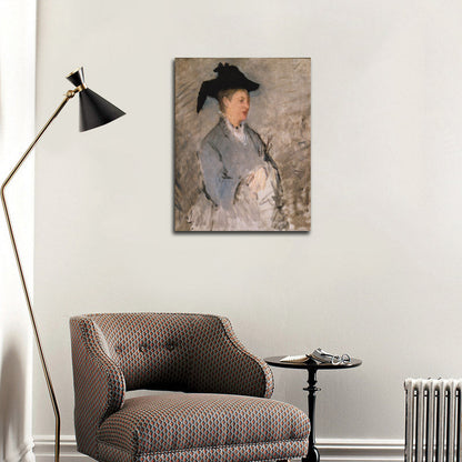 Madame Édouard Manet (Suzanne Leenhoff, 1830â€?906) - by Édouard Manet